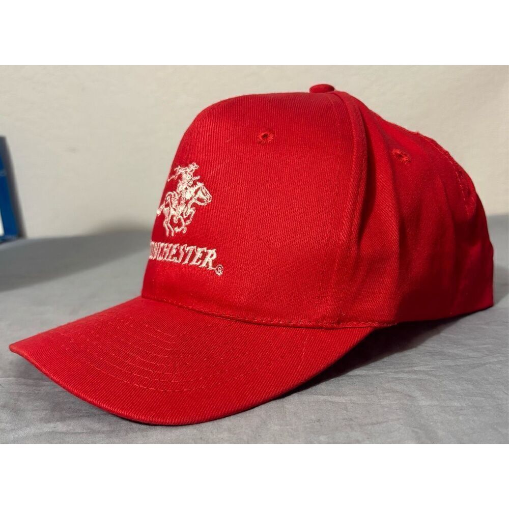 Winchester Hat Cap Snap Back Red King KC Theisens